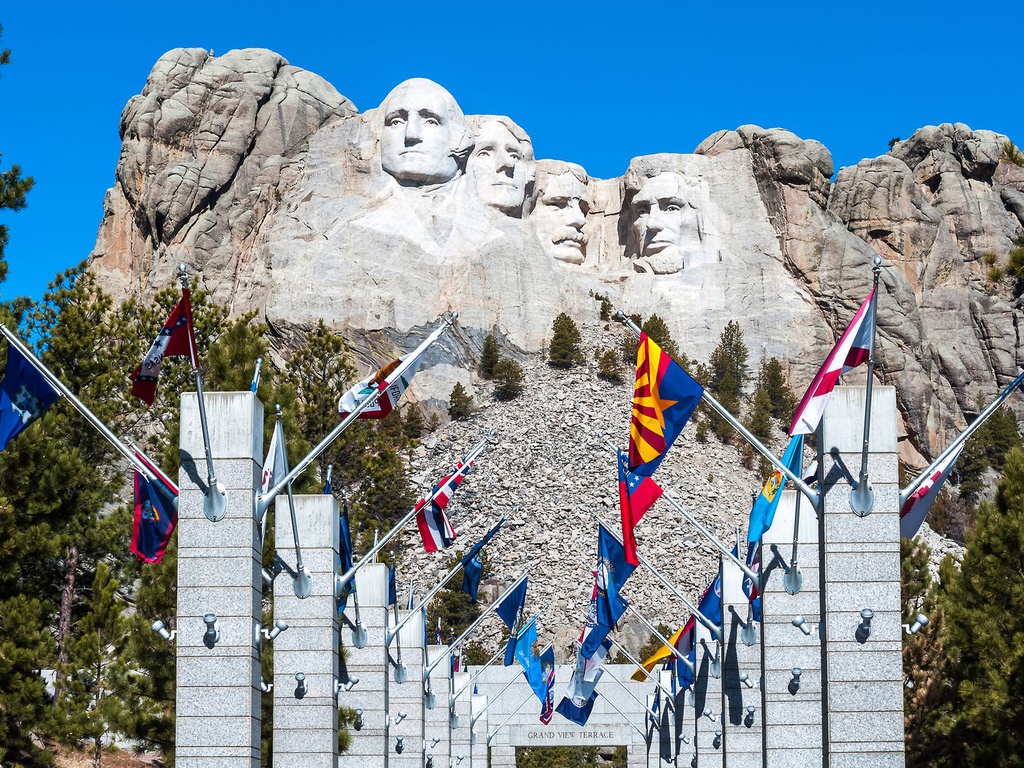 Núi Tổng Thống Mount Rushmore