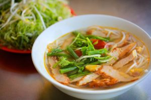 Bun cha ca(Fish cake noodle)