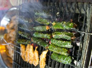 Bò Lá Lốt(Beef Wrapped in Betel Leaves)