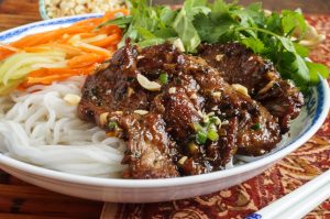 Bún Thịt Nướng (Grilled Pork with Vermicelli Noodles)