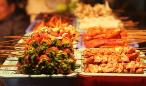 grilled food