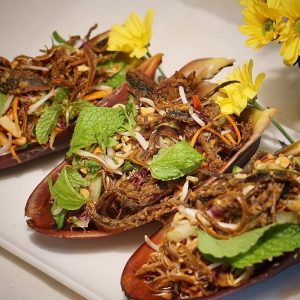 Wild Banana Blossom Salad