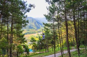 Ziplining