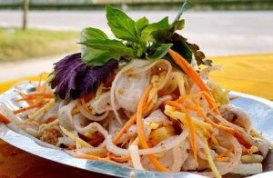 Sand goby salad