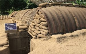 The command bunker of General De Castries